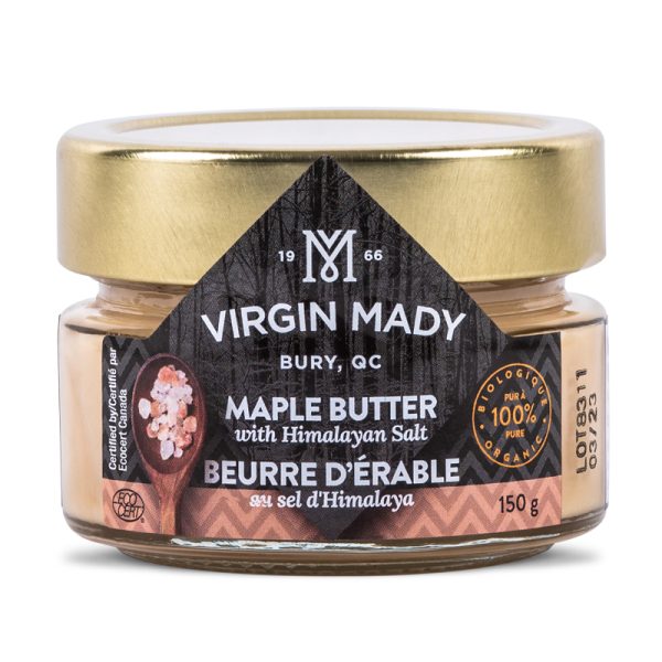 Virgin Mady Organic Maple Butter | Himalayan Salt