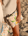 Carly Pouch - Lemon Print