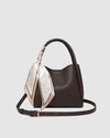Steffie Mini Tote Bag - Chocolate