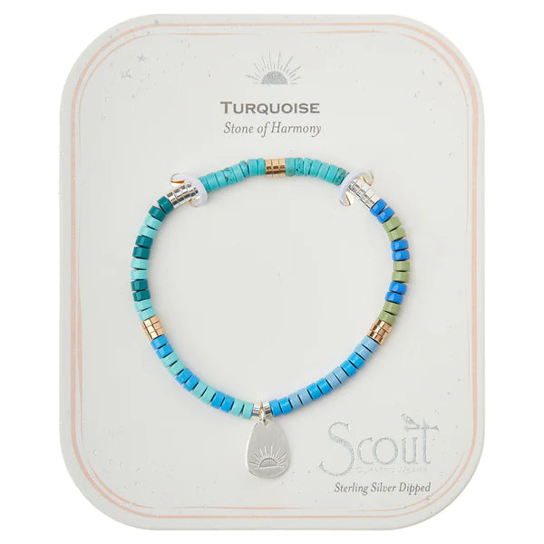 Scout Curated Stone Duo Wrap Bracelet/Necklace/Pin