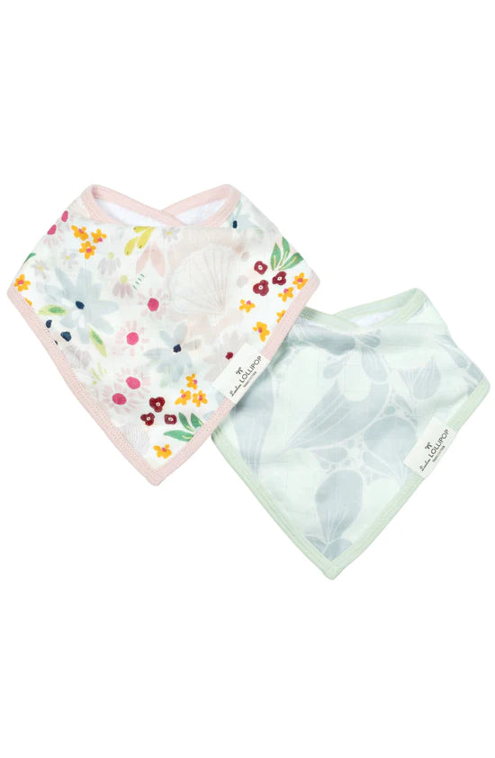 Loulou Lollipop Bandana Bib Set