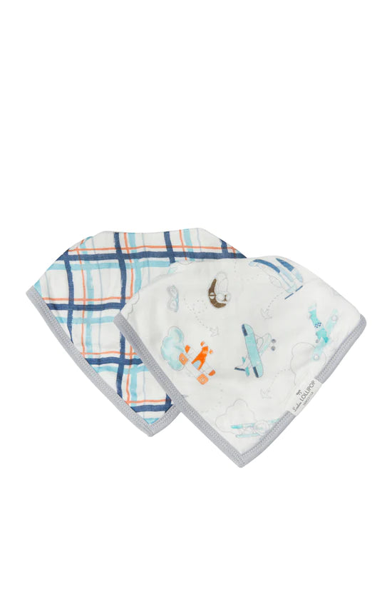 Loulou Lollipop Bandana Bib Set