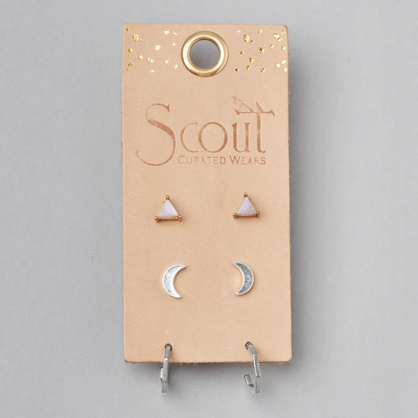 Stud Earring Trio