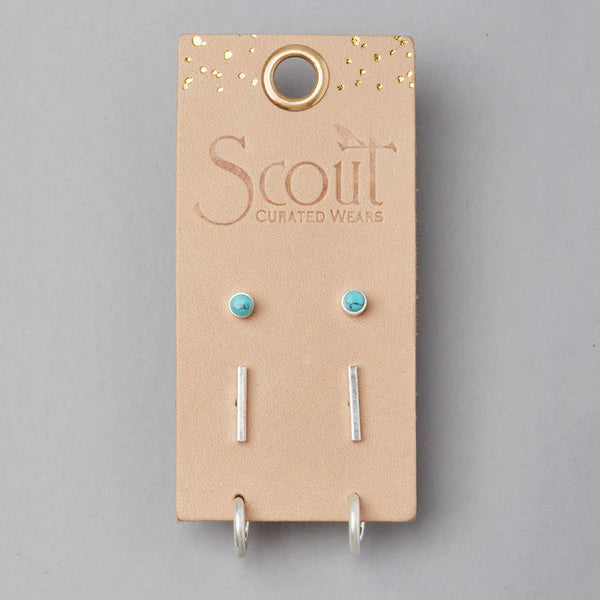 Stud Earring Trio